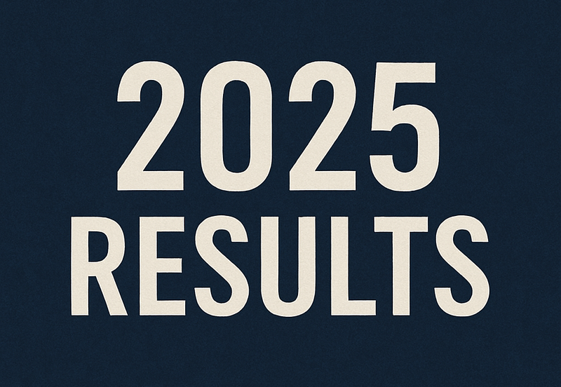 2025 Final Standings